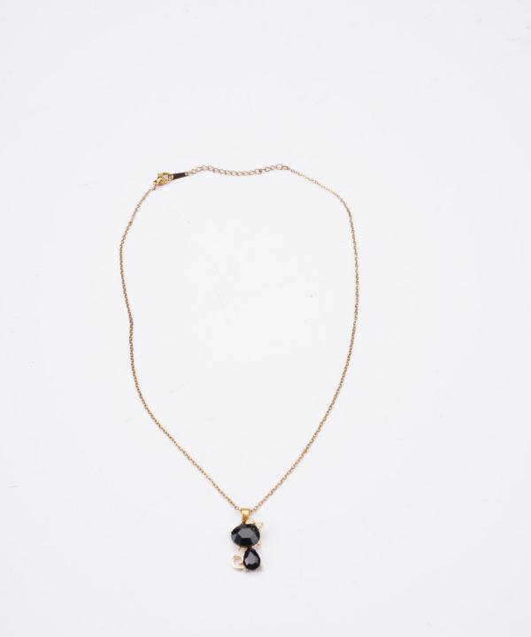 گردنبند بدل زنانه قلم فلزی مدل necklaceChain05 __D