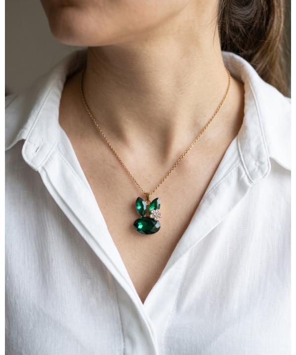 گوشواره زنانه قلم فلزی مدل necklaceChain12