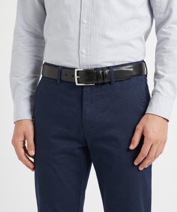 کمربند چرم طبیعی مردانه بیسراک مدل MenBelt-611
