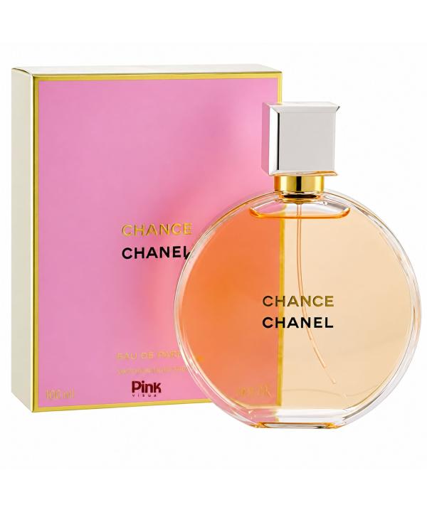 ادوپرفیوم حجم 100 میلی لیتر زنانه پینک ویژوال مدل Chance Chanel