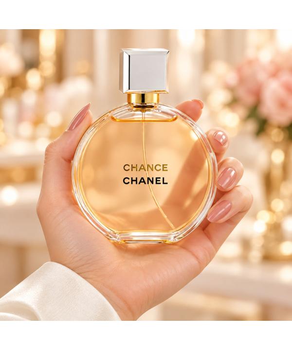 ادوپرفیوم حجم 100 میلی لیتر زنانه پینک ویژوال مدل Chance Chanel