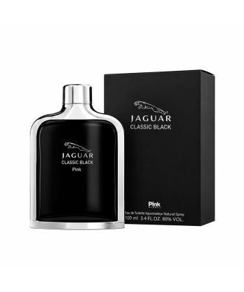 ادوپرفیوم حجم 100 میلی لیتر مردانه پینک ویژوال مدل Jaguar Classic Black