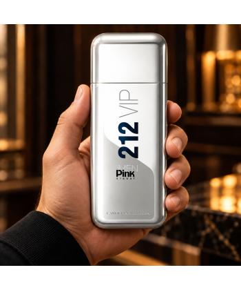 ادوپرفیوم حجم 100 میلی لیتر مردانه پینک ویژوال مدل 212 Vip men
