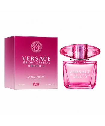 ادوپرفیوم حجم 100 میلی لیتر زنانه پینک ویژوال مدل Versace Crystal Absolute