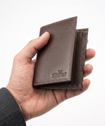 کیف پول چرم طبیعی مردانه شیفر مدل 8250A