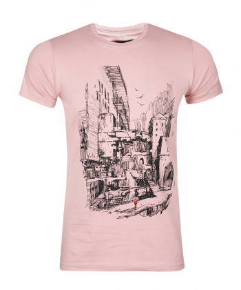 تیشرت یقه گرد مردانه جامه پوش آرا JPA کد 4011019190