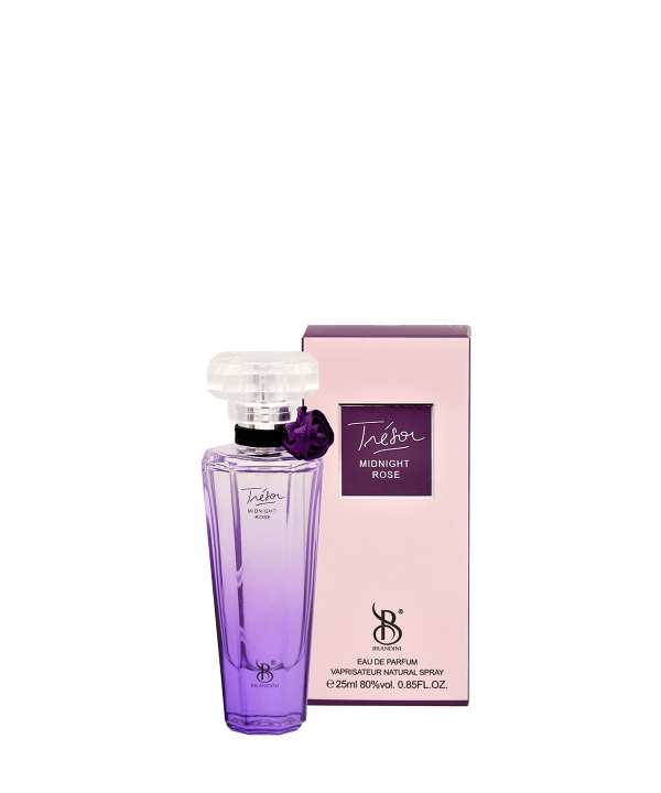 عطر جیبی زنانه برندینی Brandini مدل Midnight Rose حجم 25 میلی‌لیتر