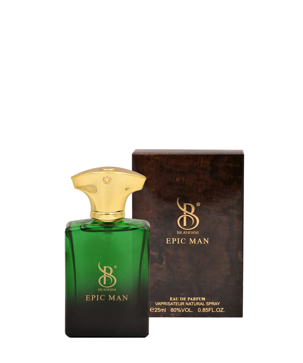 عطر جیبی مردانه برندینی Brandini مدل Epic Man حجم 25 میلی‌لیتر