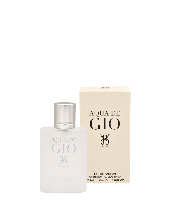 عطر جیبی مردانه برندینی Brandini مدل Aqua De Gio حجم 25 میلی‌لیتر