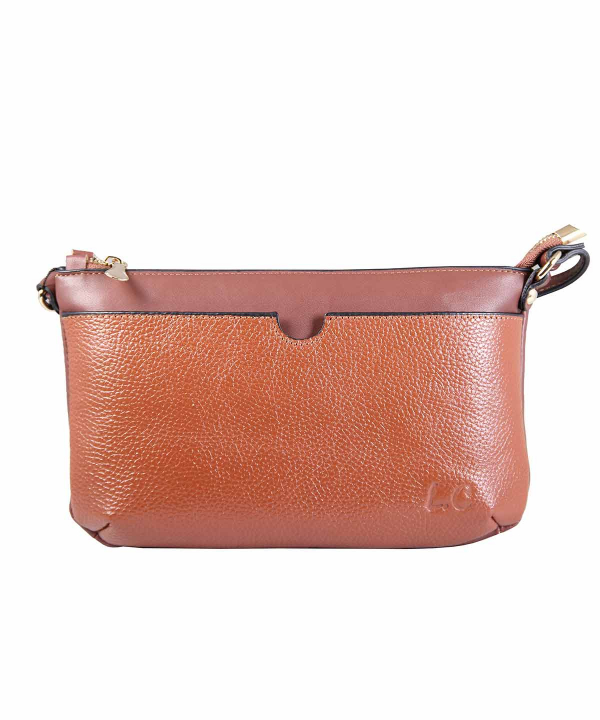 کیف دوشی زنانه چرم طبیعی شهر چرم Leather City مدل M1111563