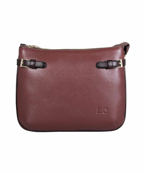 کیف دوشی زنانه چرم طبیعی شهر چرم Leather City مدل M1111568
