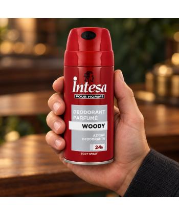 اسپری خوشبو کنننده بدن حجم 150 میلی لیتر مردانه اینتسا مدل WOODY