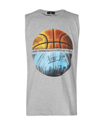 ست تاپ و شلوارک طرح دار مردانه جامه پوش آرا JPA کد4021019321