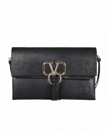 کیف دوشی چرم زنانه شهر چرم Leather City مدل M1111617