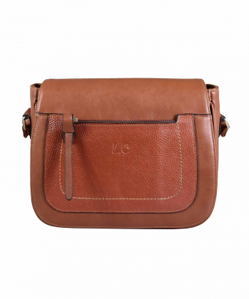کیف دوشی زنانه چرم طبیعی شهر چرم Leather City مدل M1111628