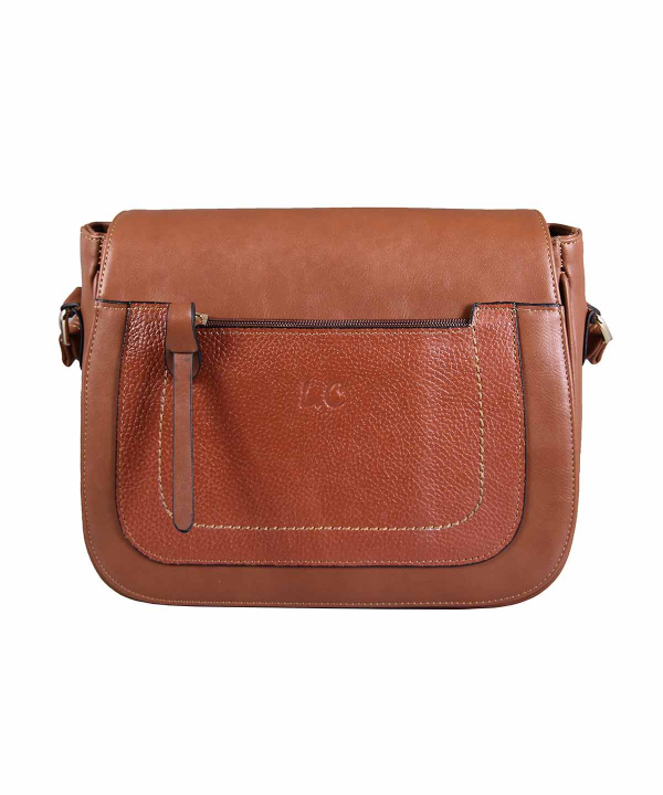 کیف دوشی زنانه چرم طبیعی شهر چرم Leather City مدل M1111628