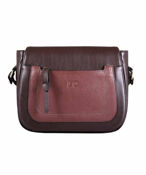 کیف دوشی زنانه چرم طبیعی شهر چرم Leather City مدل M1111628