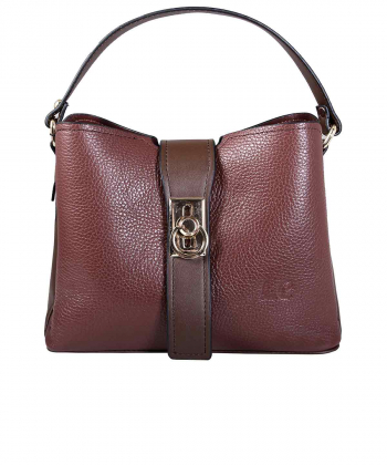 کیف مجلسی چرم زنانه شهر چرم Leather City مدل M1111637