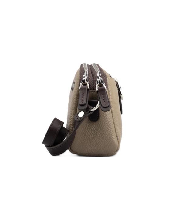 کیف کراس بادی چرم طبیعی زنانه مارال چرم مدل 1002