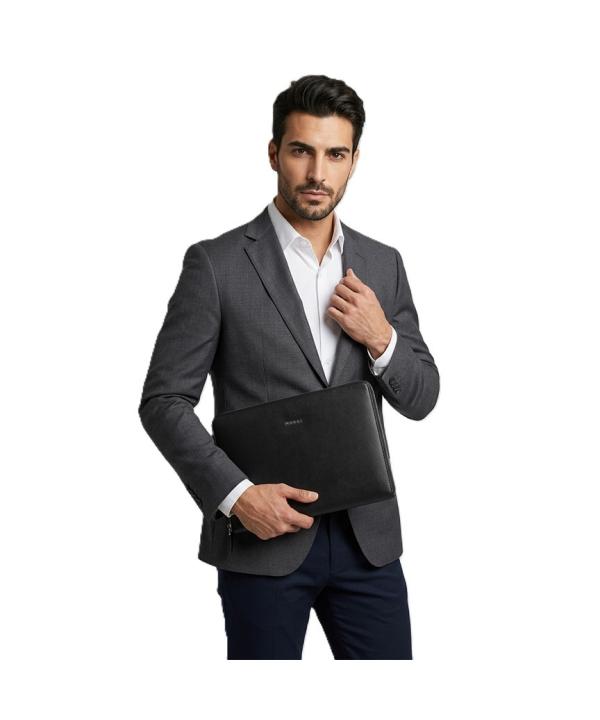 کیف فولدر چرم طبیعی مردانه مارال چرم مدل 1020
