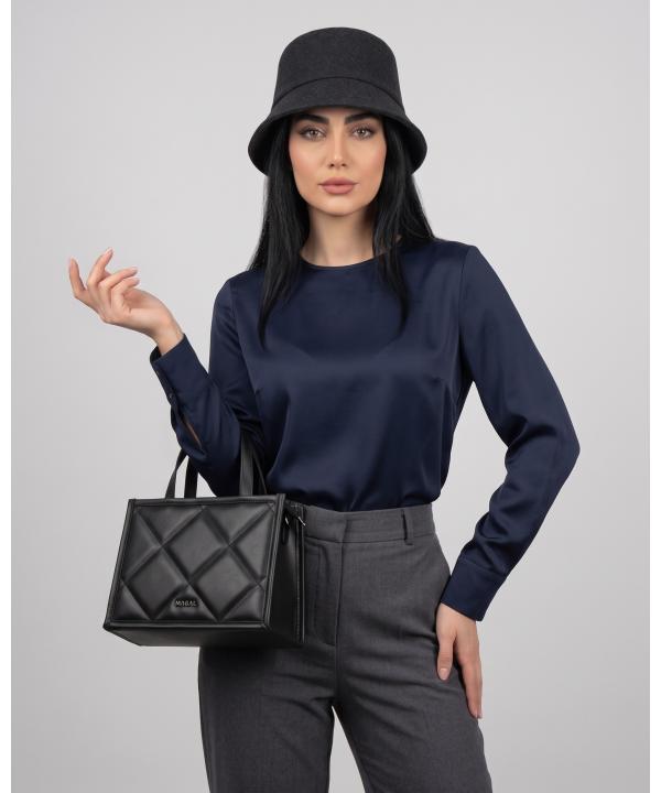 کیف مجلسی چرم طبیعی زنانه مارال چرم مدل 1007