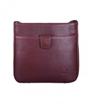 کیف دوشی زنانه چرم طبیعی شهر چرم Leather City مدل M1111650