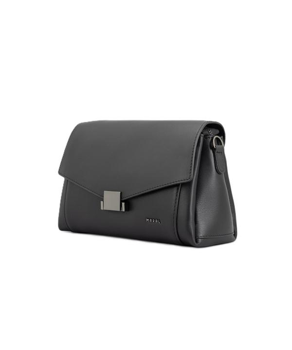 کیف دوشی چرم طبیعی زنانه مارال چرم مدل 1004