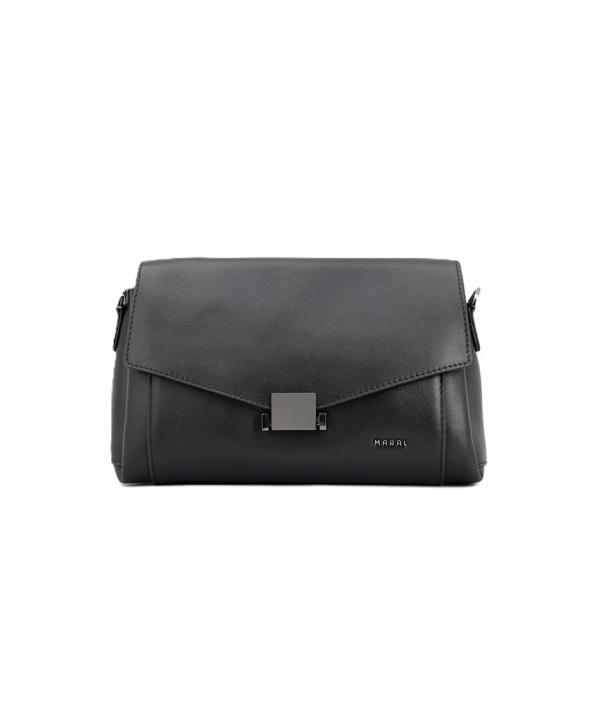 کیف دوشی چرم طبیعی زنانه مارال چرم مدل 1004