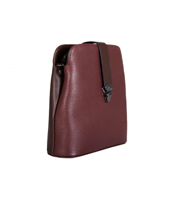 کیف دوشی زنانه چرم طبیعی شهر چرم Leather City مدل M1111660