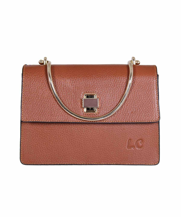کیف دوشی زنانه چرم طبیعی شهر چرم Leather City مدل M1111665