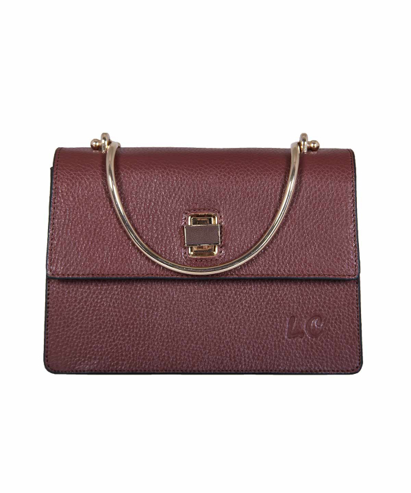کیف دوشی زنانه چرم طبیعی شهر چرم Leather City مدل M1111665