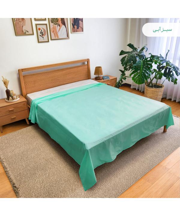 ملحفه روانداز دونفره پاميل مدل PlainIDD