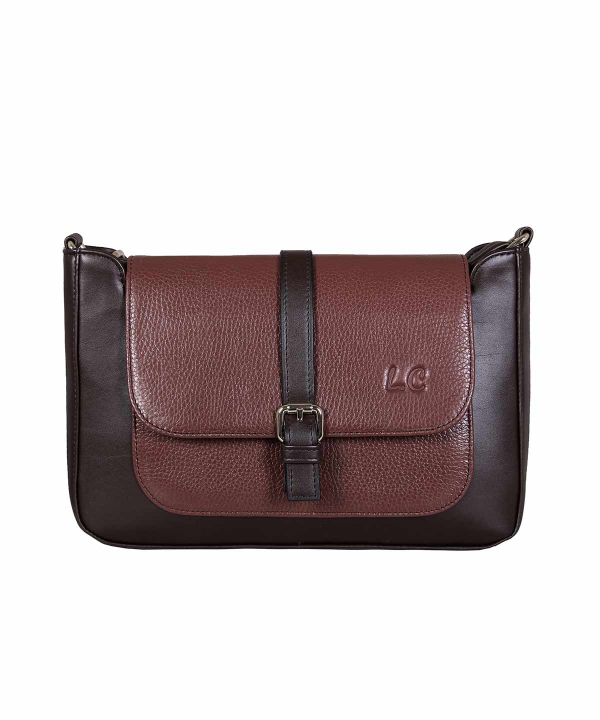 کیف دوشی زنانه شهر چرم Leather City مدل M1111676