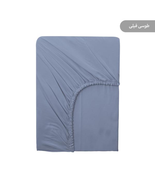 ملحفه كشدار دونفره پاميل مدل PlainOK