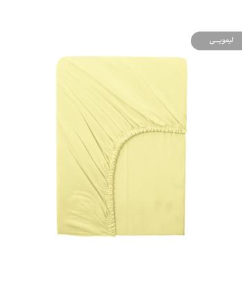 ملحفه كشدار دونفره پاميل مدل PlainOK