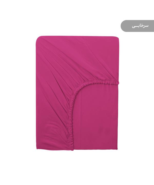 ملحفه كشدار دونفره پاميل مدل PlainOKK