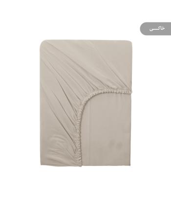 ملحفه كشدار دونفره پاميل مدل PlainOQ
