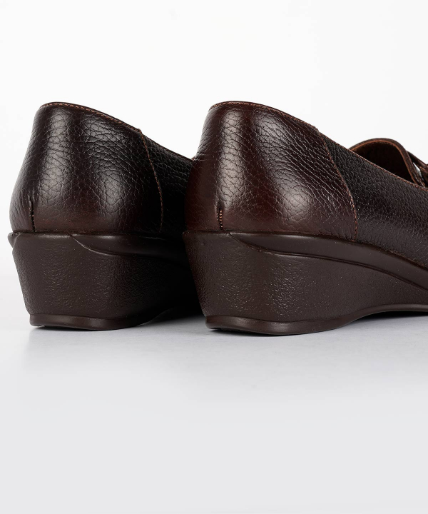 کفش چرم زنانه شیفر Shifer مدل 5336A