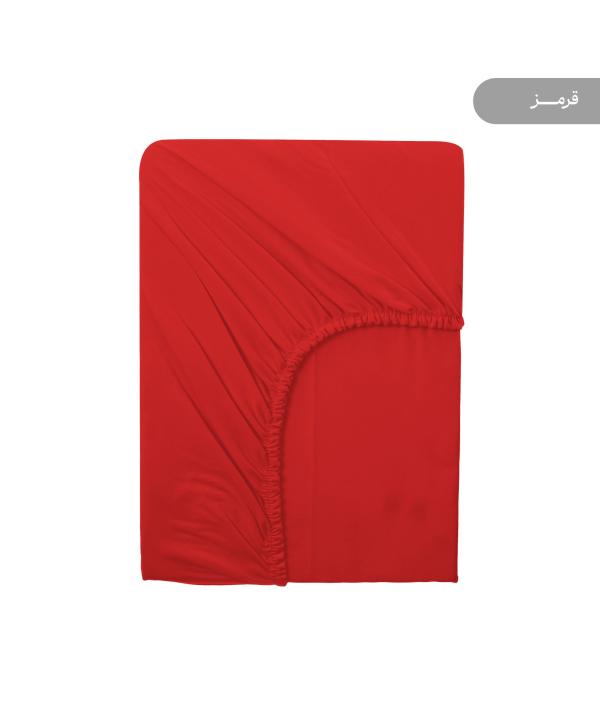 ملحفه كشدار دونفره پاميل مدل PlainOQQ