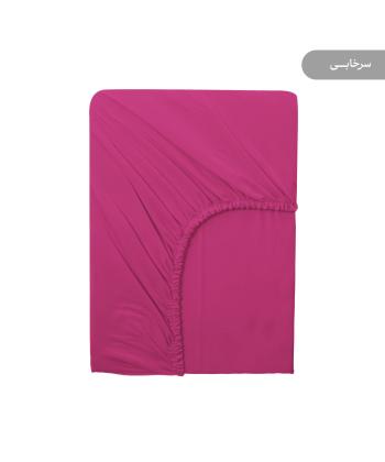 ملحفه كشدار دونفره پاميل مدل PlainOQQ