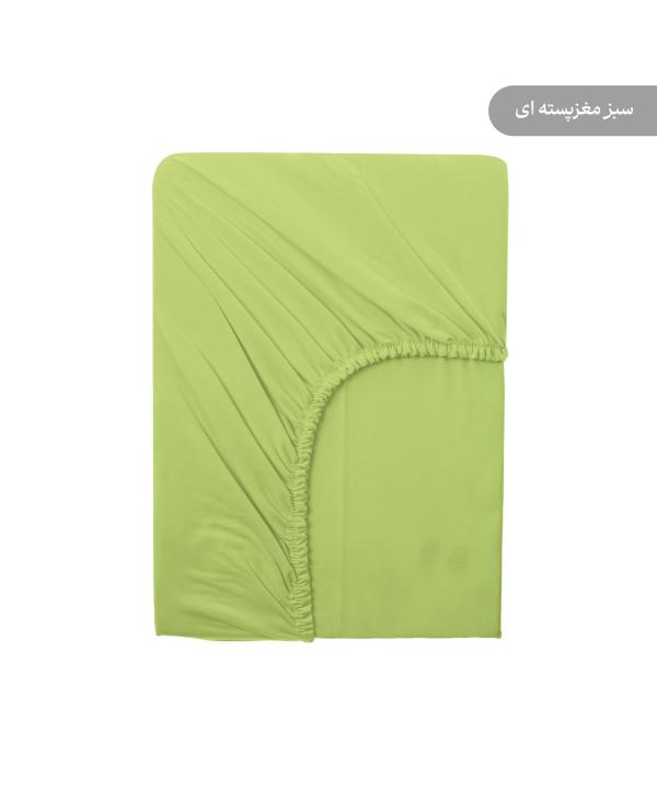 ملحفه كشدار يك نفره پاميل مدل PlainOSS