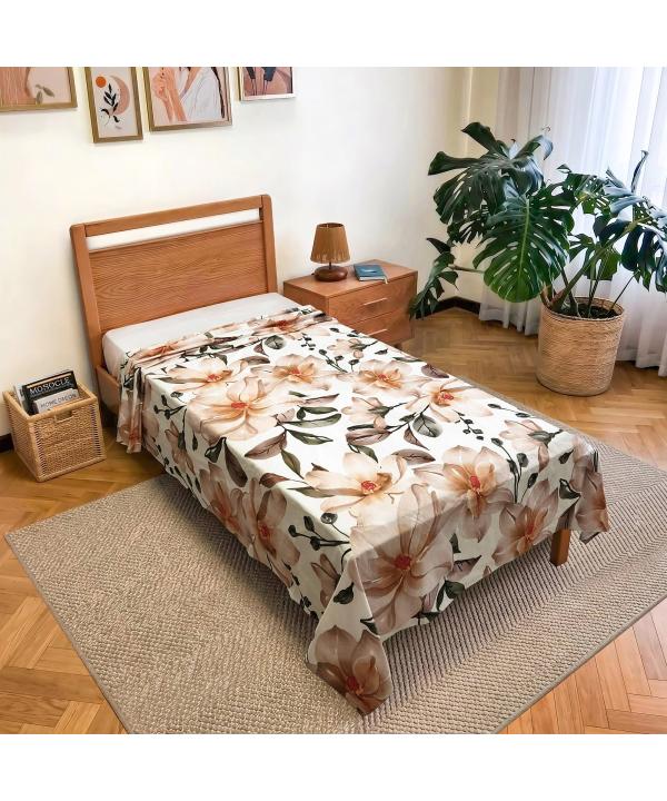 ملحفه روانداز يك نفره پاميل مدل RH728IS
