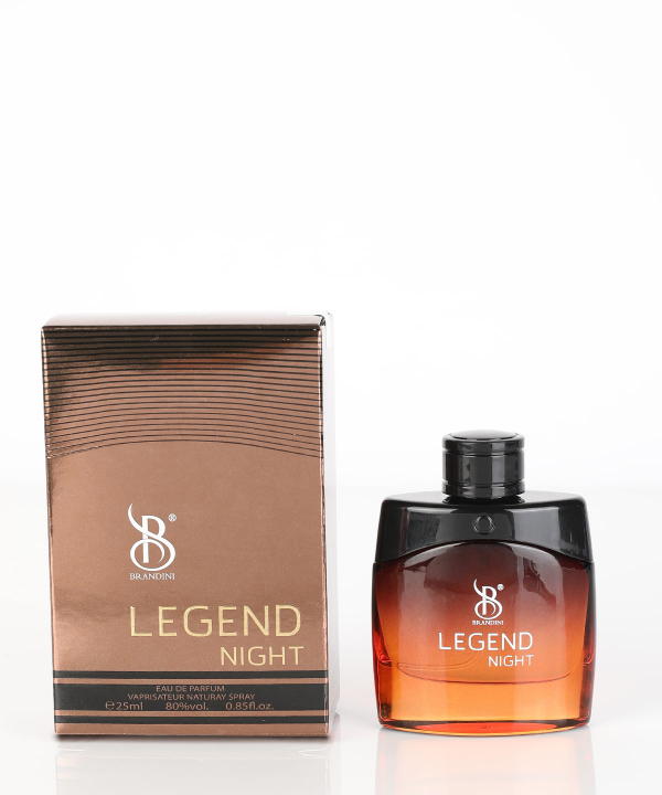 عطر جیبی مردانه برندینی Brandini مدل Legend Night حجم 25 میلی‌لیتر