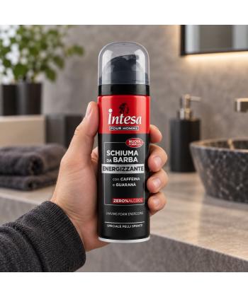کف ریش اینتسا حجم 300 میلی لیتر مردانه اینتسا مدل Energizing