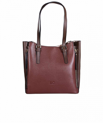کیف دوشی زنانه چرم طبیعی شهر چرم Leather City مدل M1111688