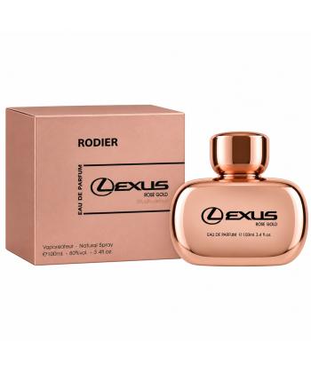 ادوپرفیوم حجم 100 میلی لیتر زنانه رودیر مدل LexusRoseGold