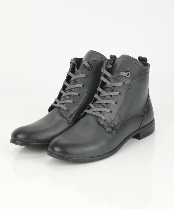 نیم بوت چرم زنانه شهر چرم Leather City مدل m7901