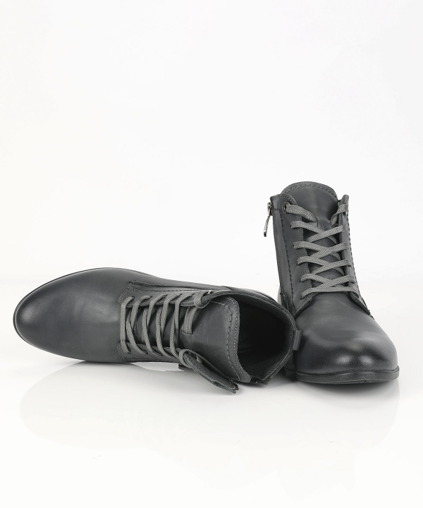 نیم بوت چرم زنانه شهر چرم Leather City مدل m7901