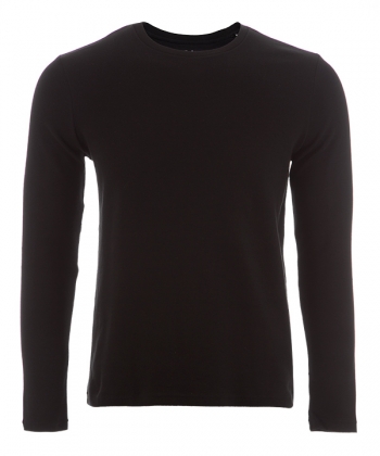 تی شرت آستین بلند یقه گرد