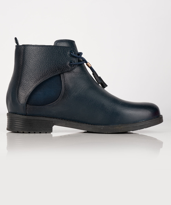 نیم‌بوت چرم زنانه شهر چرم Leather City مدل M055